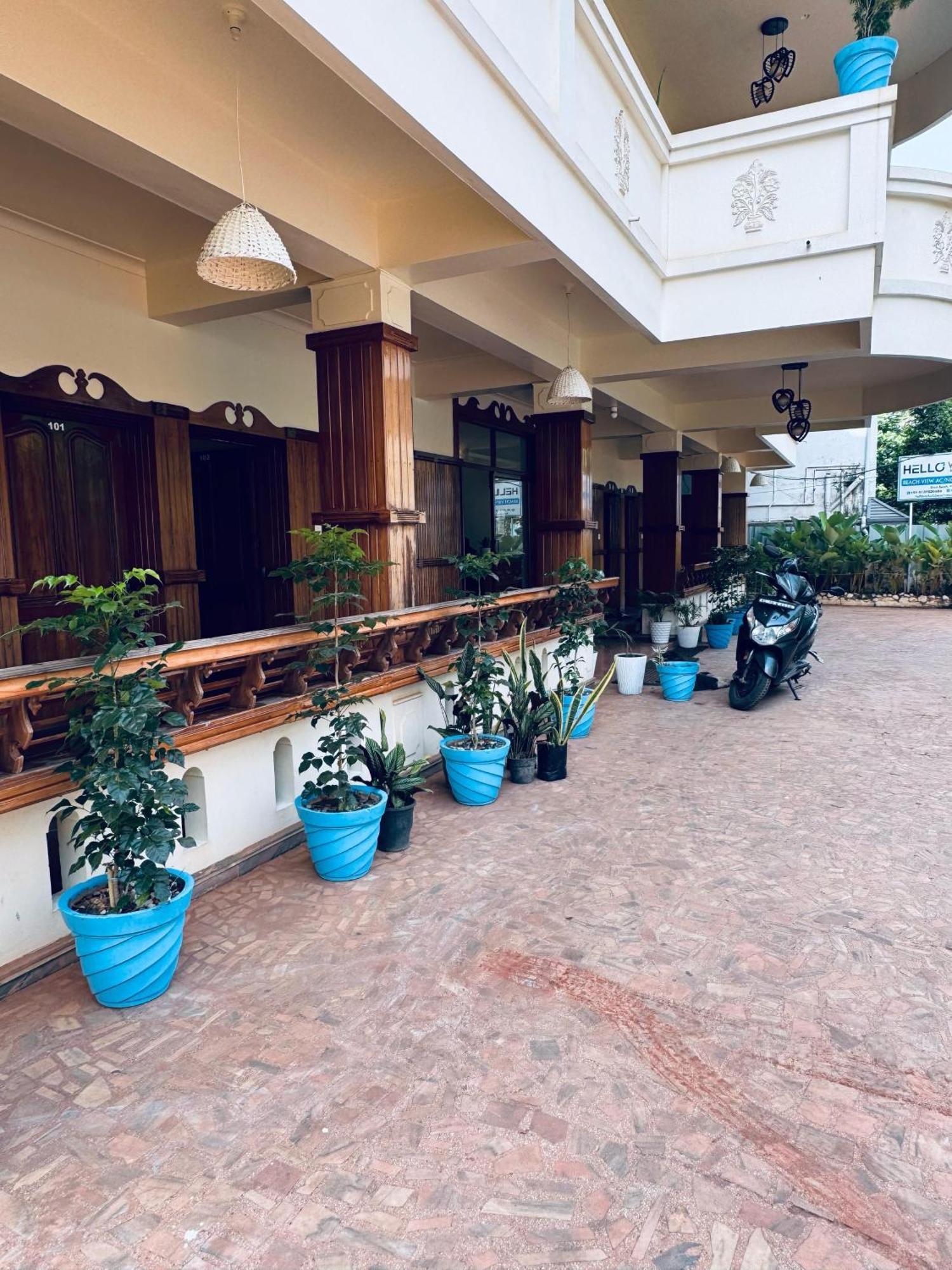 Beach View Balcony Resort By Hello Varkala Exterior foto